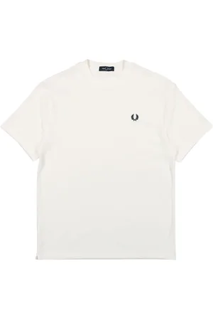 Fred Perry Playera de toalla con logo bordado