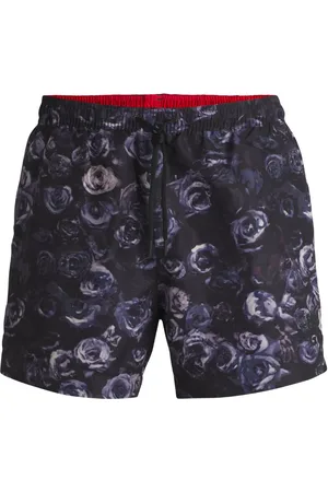 HUGO BOSS Shorts de playa con estampado de temporada