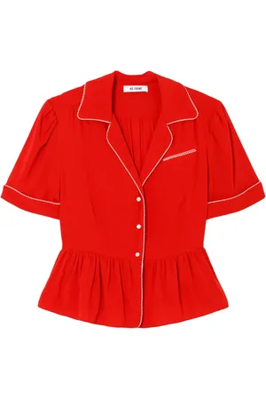 RE/DONE Camisa bowling