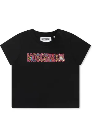 Moschino Playera con logo estampado