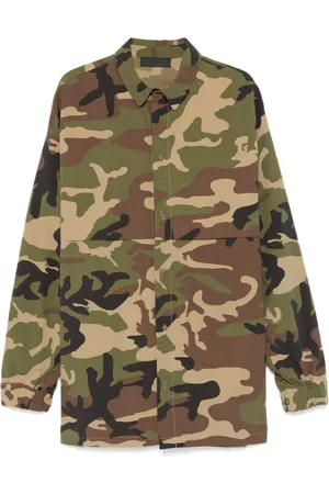 FEAR OF GOD Sobrecamisa con estampado militar