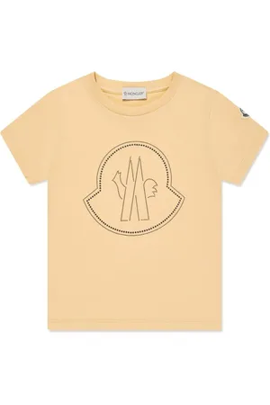 Moncler Playera con logo y apliques