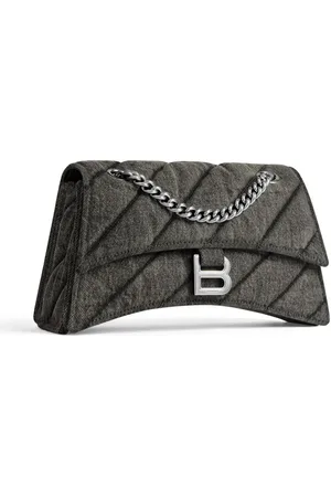Balenciaga Bolsa de hombro de mezclilla Crush