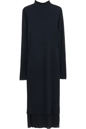Filippa K Vestido midi Layered Frill