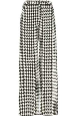 Barrie Pantalones con motivo pied de poule