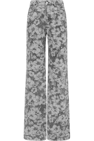 Moschino Pantalones con estampado floral