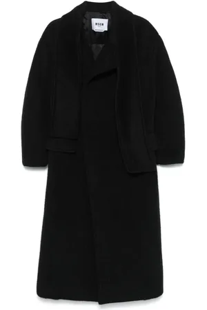 Msgm Abrigo con mascada