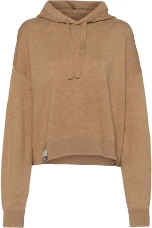 Izzue Hoodie corta con parche del logo