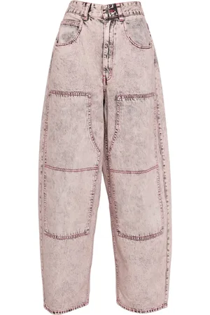Izzue Jeans rectos con paneles