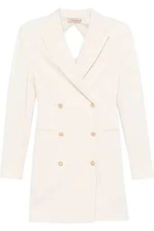 Twin-Set Vestido corto con doble botonadura