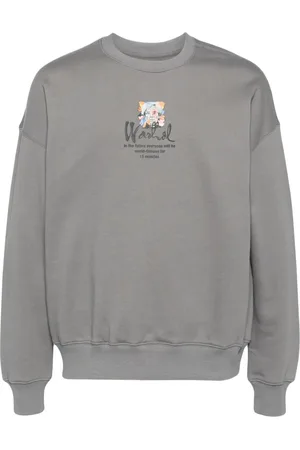Musium Div. Sudadera Mixed Media