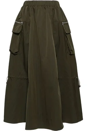 B+AB Falda acampanada cargodress