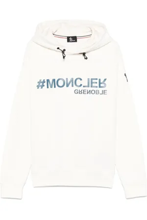 Moncler Hoodie con logo en relieve