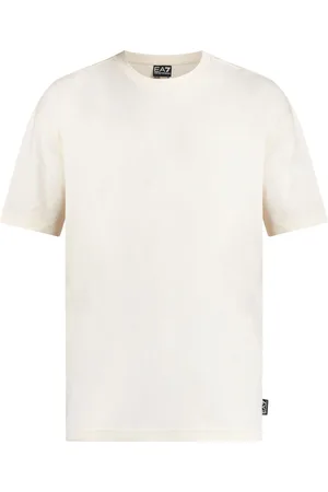 EA7 Playera con logo estampado