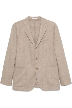 Boglioli Blazer con efecto melange