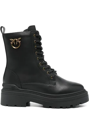 Pinko Botas con placa Love Birds