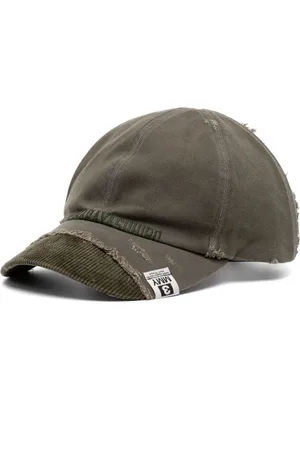 Maison Mihara Yasuhiro Gorra con detalles deshilachados