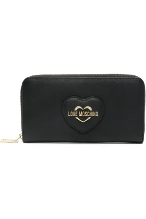 Moschino Cartera con placa del logo