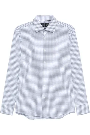 HUGO BOSS Camisa con cuadros estampados