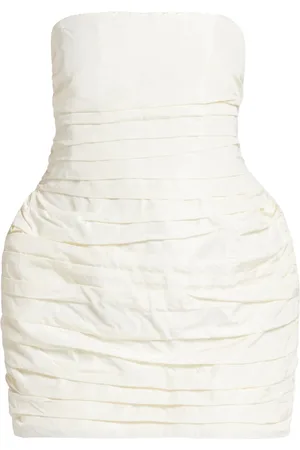 MAGDA BUTRYM Vestido corto con diseño strapless