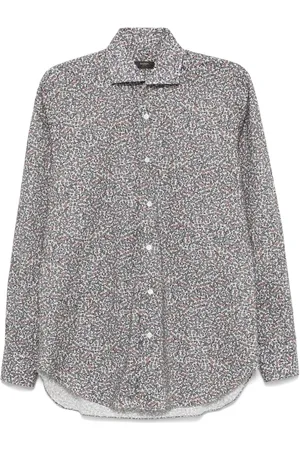 BARBA Camisa con estampado floral