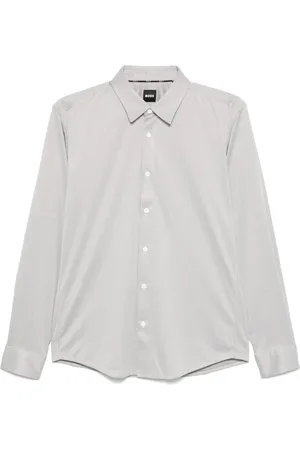 HUGO BOSS Camisa con motivo geométrico
