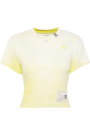 Maison Mihara Yasuhiro Playera con logo bordado