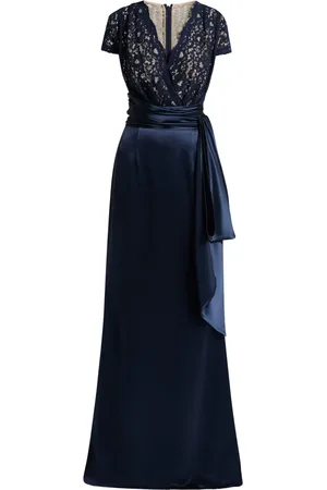 TALBOT RUNHOF Vestido de fiesta con cuello en V