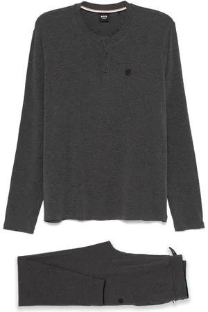 HUGO BOSS Pijama con logo bordado