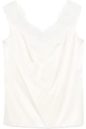 ERMANNO SCERVINO Blusa con detalles de encaje