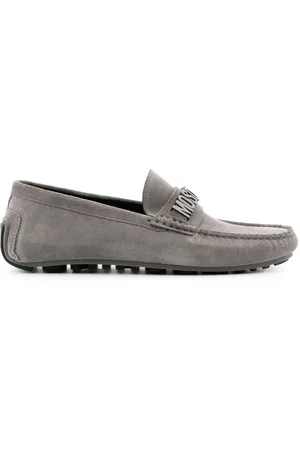 Moschino Mocasines con placa del logo