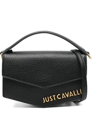 Roberto Cavalli Tote con placa del logo
