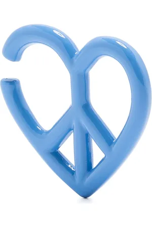 Moschino Arete en forma de corazón