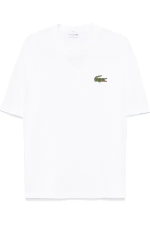 Lacoste Playera con aplique del logo