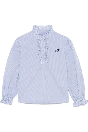PHILOSOPHY DI LORENZO SERAFINI Blusa con rayas estampadas