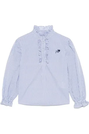 PHILOSOPHY DI LORENZO SERAFINI Blusa con rayas estampadas