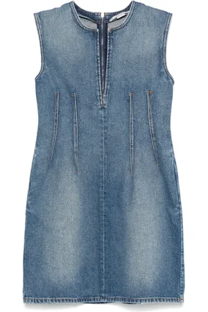 Stella McCartney Vestido corto de mezclilla
