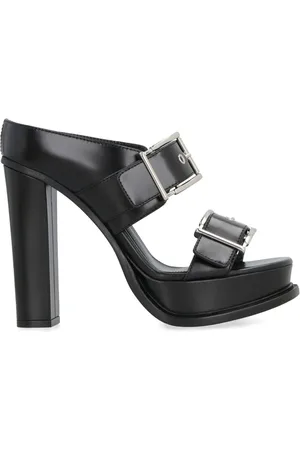 Alexander McQueen Mules con plataforma de 120mm