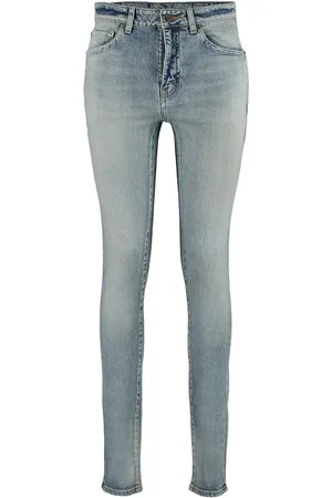 Saint Laurent Skinny jeans con tiro bajo