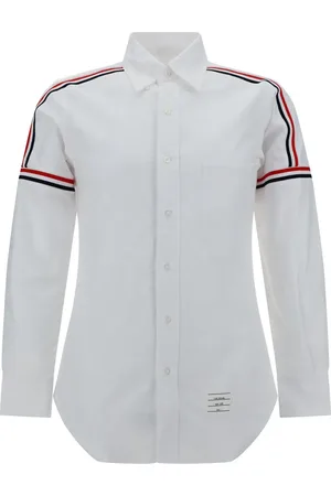 Thom Browne Camisa Oxford a rayas