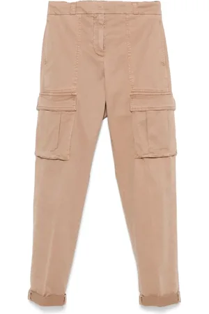 PESERICO SIGN Pantalones cargo con diseño ajustado