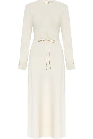 FORTE FORTE Vestido midi con cinturón