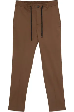 PESERICO SIGN Pantalones con cordones en la pretina