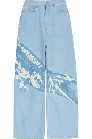 Lacoste Jeans rectos con parche del logo
