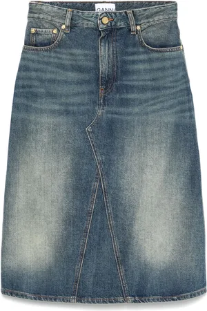 Ganni Falda midi Heavy