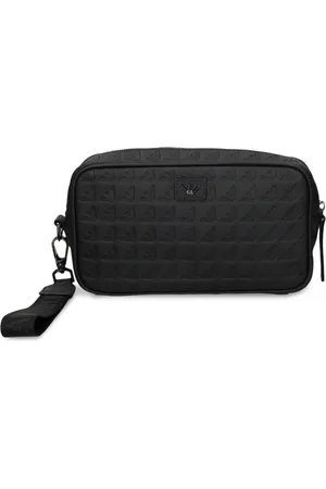 Emporio Armani Bolsa de mano con logo en relieve