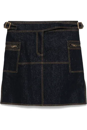 Etro Falda corta de mezclilla