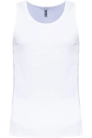 Moschino Top de canalé texturizado