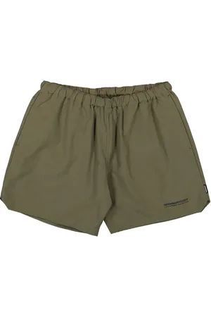 NEIGHBORHOOD Shorts de playa con logo estampado