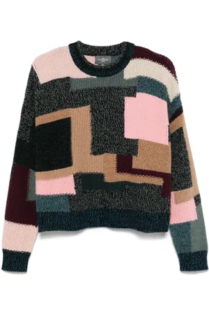 ERIC BOMPARD Suéter con diseño patchwork